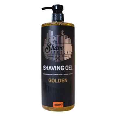 The Shave Factory GOLDEN Rasiergel Feuchtigkeitseffekt ~ 1000ml ~ 1 Liter