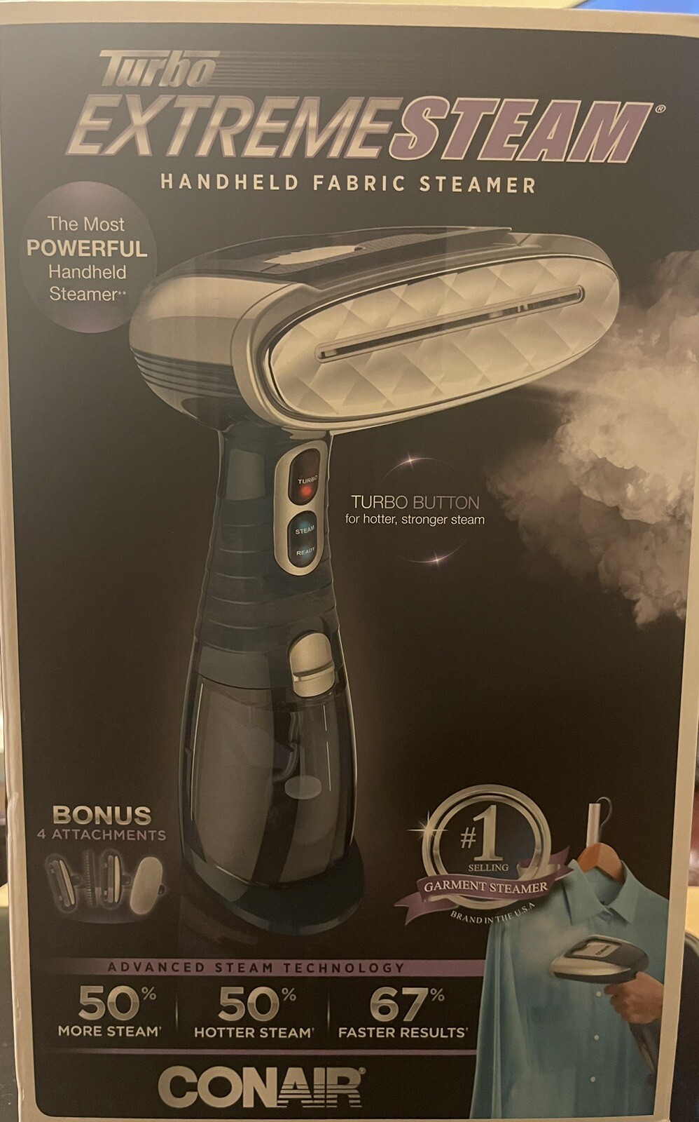 conair gs54 turbo extremesteam garment steamer reviews