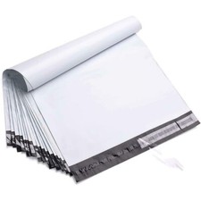 14.5x19 white waterproof transport bag, strong adhesive transport envelope