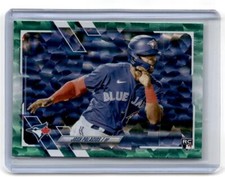 2021 Topps Update #US256 Josh Palacios Green Foilboard RC /499