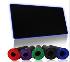 PreAsion 1pc Large Computer PC Laptop Rubber Gaming Mouse Pad Mat Black 23.62in*