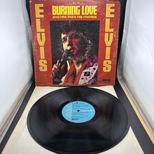 Elvis Presley Burning Love Vol. 2 Record CAS-2595 RCA Records 1972 Movie Hits