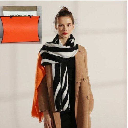 Stylish Winter Scarves Pashmina Cashmere Warm Thick Shawls in a Gift Box/Bag - Picture 35 of 59