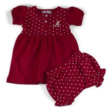 Alabama Girl's Heart Dress with Bloomers