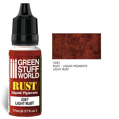 Flüssige Pigmente LIGHT RUST - Pinsel Airbrush Acrylfarbe Oxid