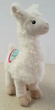 Mary Meyer 12" Lily Lllama Plush Soft  Sherpa *Teal & Pink Attached Saddle #1377