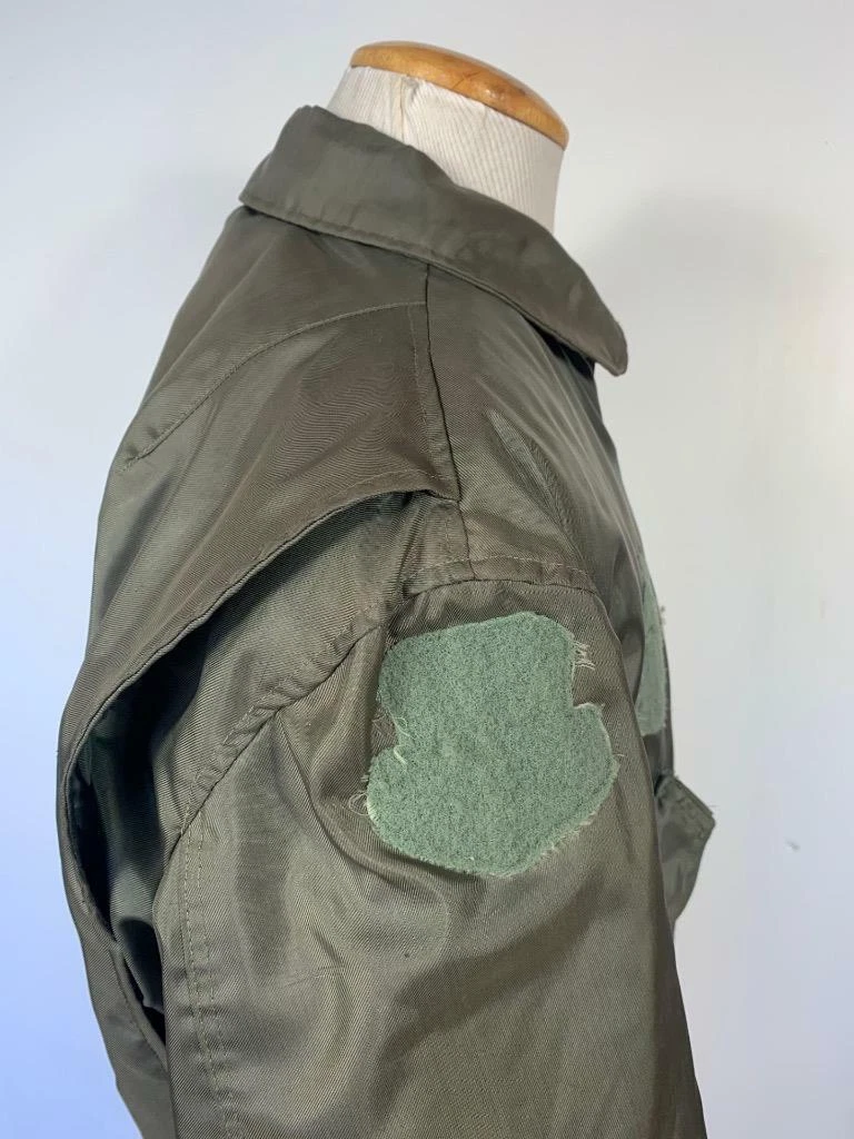 VINTAGE 70'S USAF CWU 45P EARLY MODEL SWING BACK NYLON FLIGHT BOMBER JACKET LG