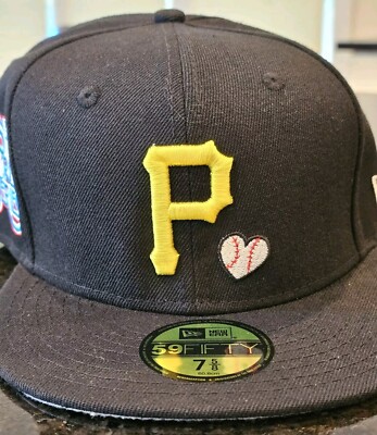 Pittsburgh Pirates New Era 60243667 59Fifty Fitted Hat 7 5/8 Love