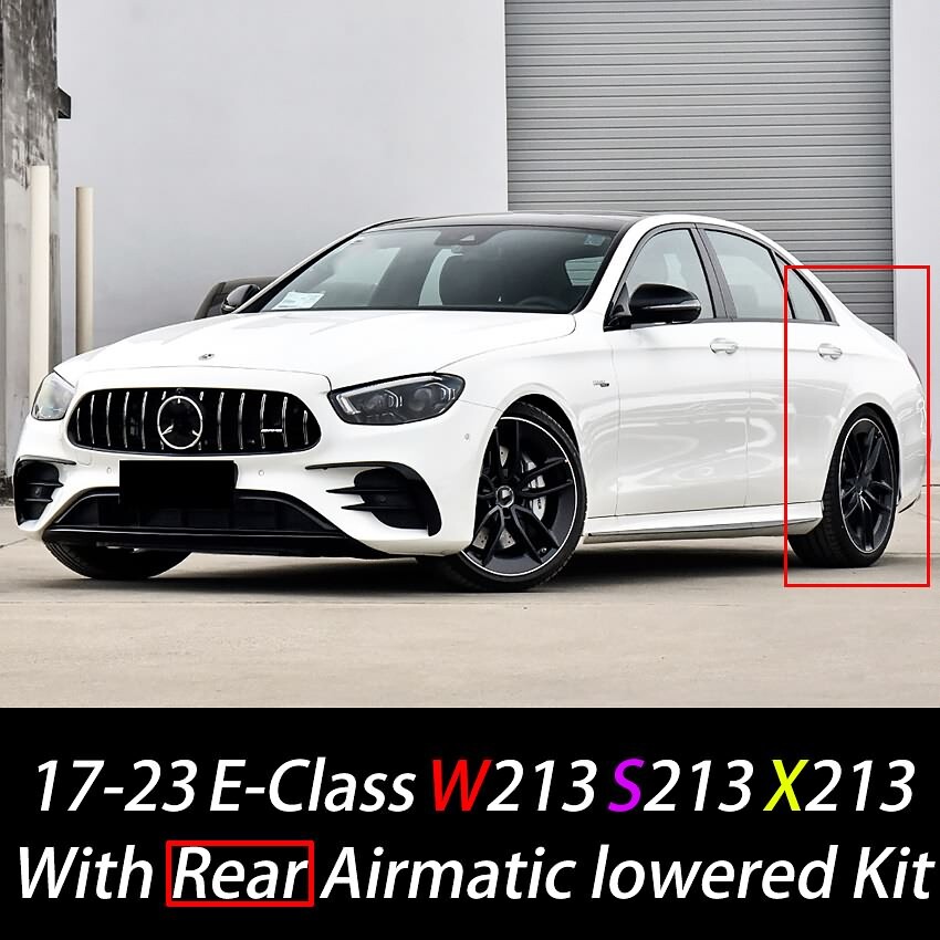 For Mercedes E Class W213 AMG Adjustable Rear Air Suspension
