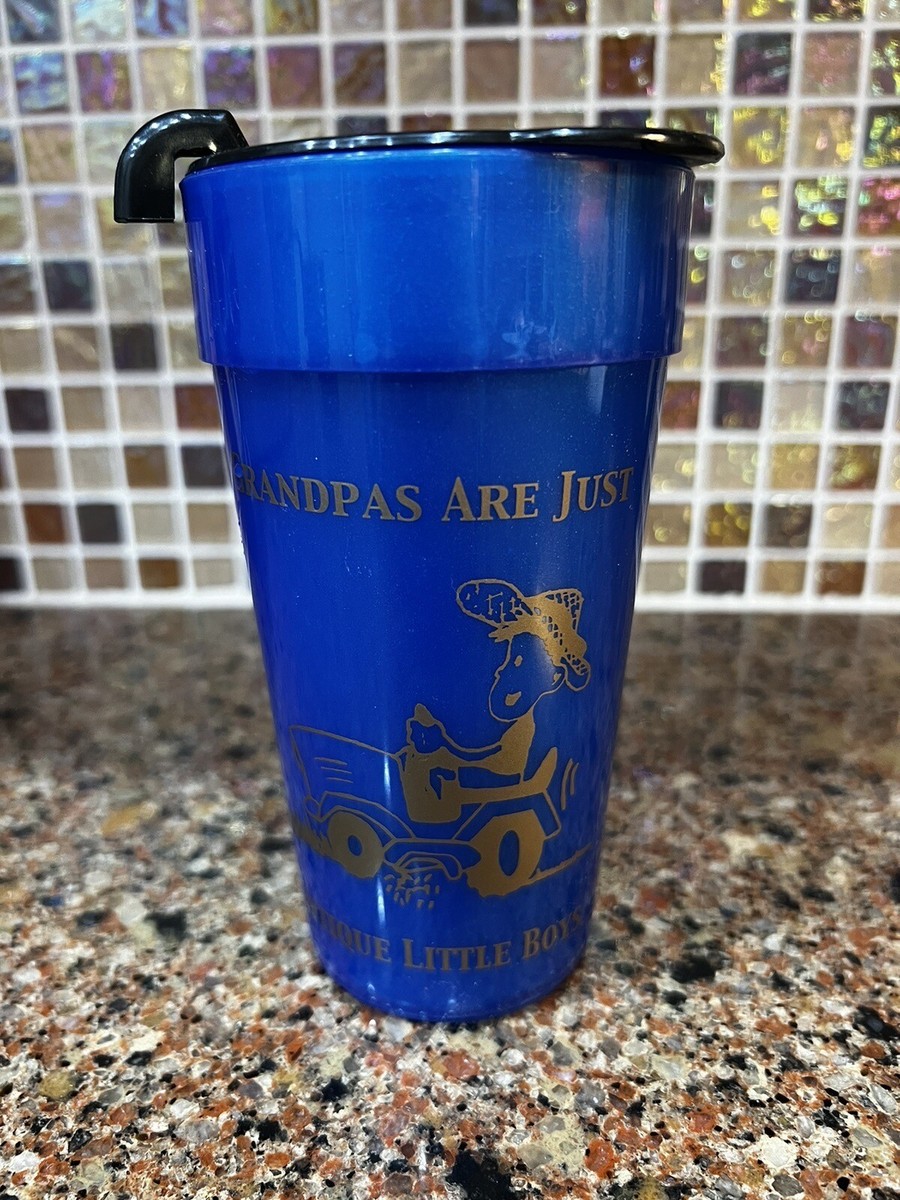 16 OZ. BLUE THERMO SERV INSULATED TRAVEL MUG