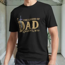 New The Legend Of Dad Chil Active Logo Men's Black T-Shirt  Funny  Size S to 5XL