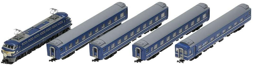 TOMIX N Gauge Basic Set SD Blue Train 90179 Model Train from
