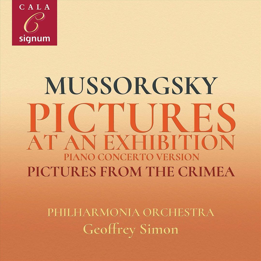 SIMON, GEOFFREY - PICTURES AT AN EXHIBITION (PIANO CO NEW CD SIMON, GEOFFREY - PICTURES AT AN EXHIBITION (PIANO CO NEW CD