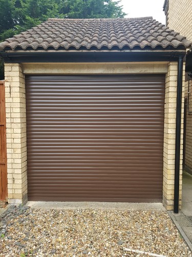 Roller Garage Door electric made to measure 77 mm insulated profiles slats - Picture 12 of 12