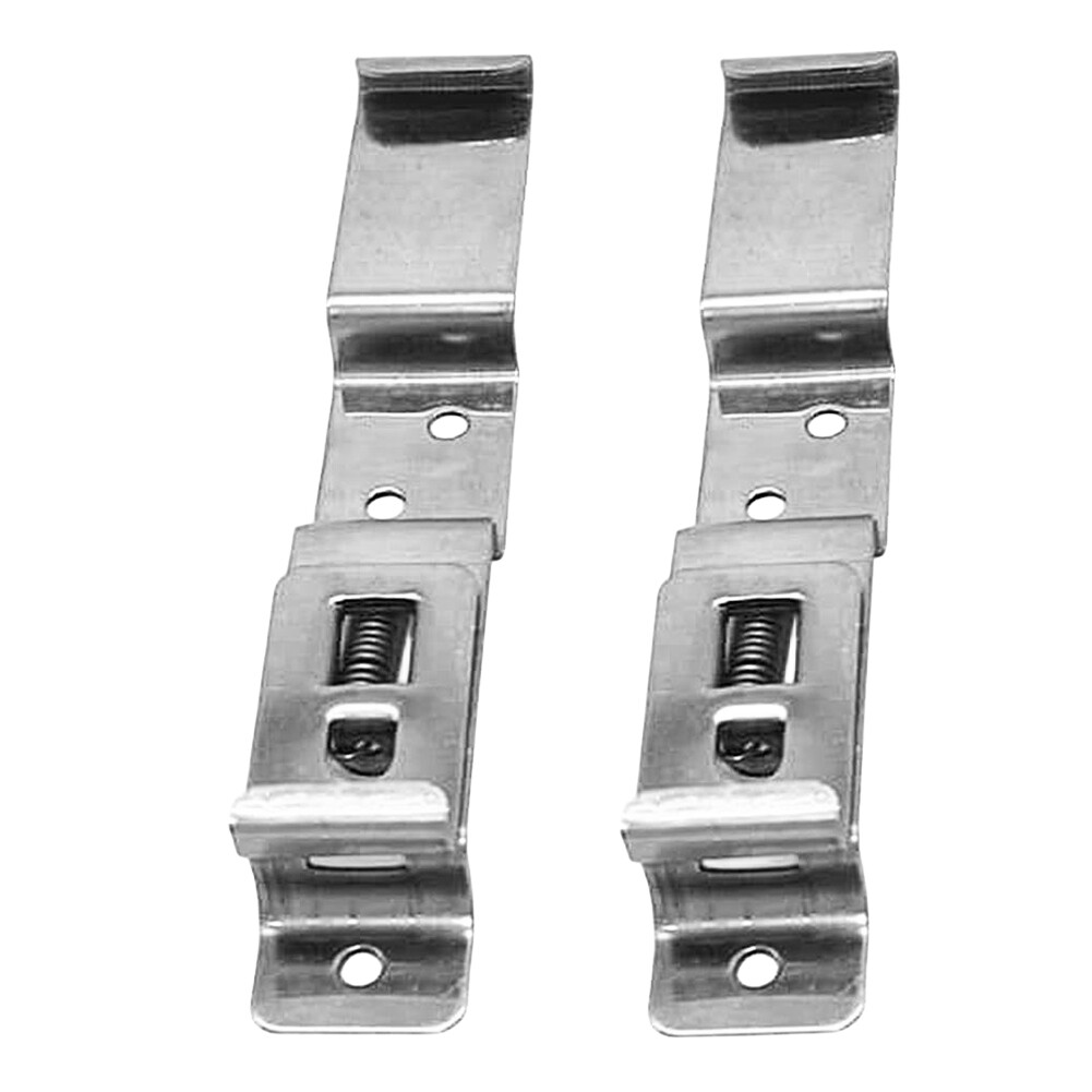Lot De 2 Supports Plaque Immatriculation Audi Sport - Noir Avec Logo - Fixation Anti-vibration