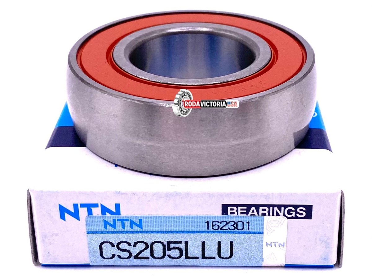 NTN Japan CS205 LLU Radial Insert Ball Bearing, Rubber Sealed
