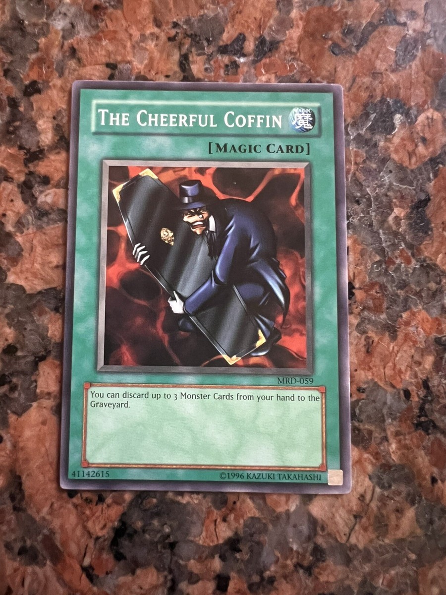 1999年遊戯王OCG THE CHEERFUL COFFIN Yu-Gi-Oh! TCG The Cheerful Coffin Metal Raiders MRD-059 Unlimited
