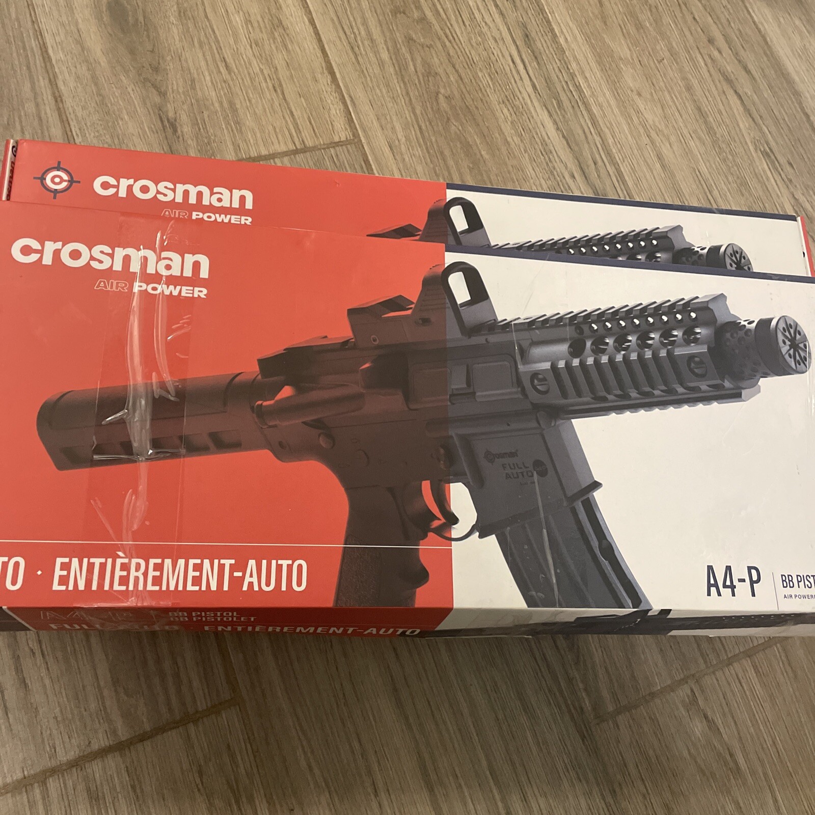 Crosman A4P Full Auto .177 Cal co2 Air pistol w/ Red Dot Black