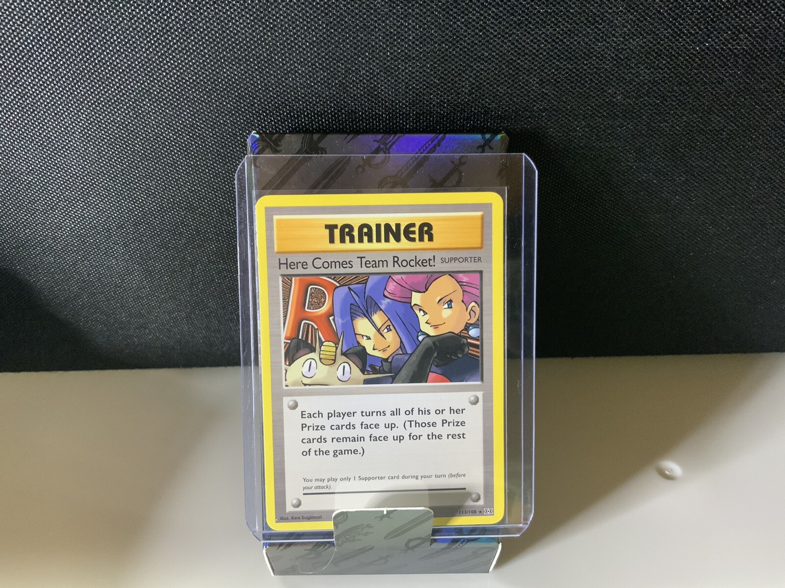 NM Here Comes Team Rocket! XY Evolutions 113/108 Secret Rare Pokemon TCG