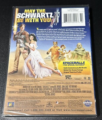Spaceballs DVD Brand New Sealed DVD MEL BROOKS John Candy Rick