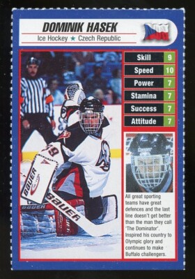 1997 Sported! Magazine Dominik Hasek Ice Hockey Czech Republic Olympic Glory