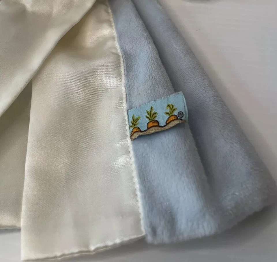 Bunnies by the Bay - BUD BUNNY Bye Bye Buddy Blue Lovey Cobertor de Segurança Páscoa - Imagem 2 de 4