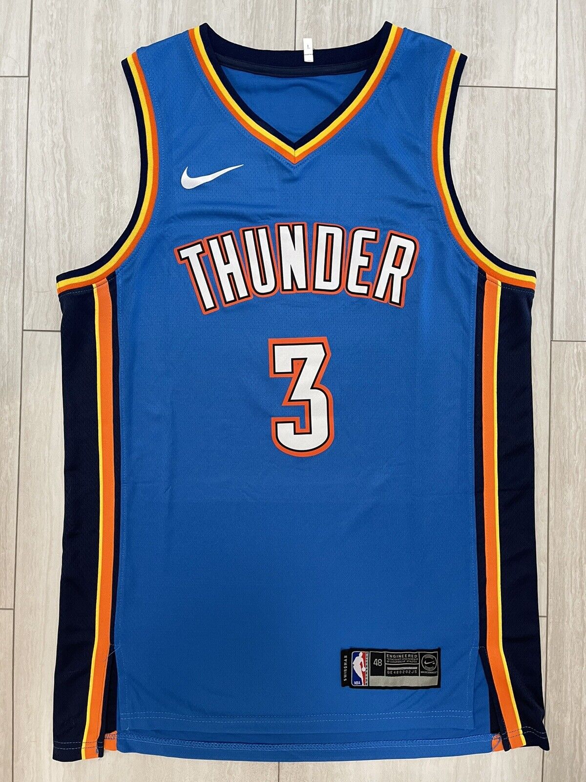 custom okc thunder jersey