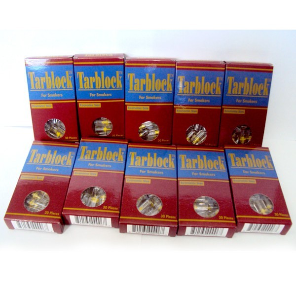 tarblock cigarette filters Tarblock Cigarette Filters pack of 10 ( 300 filters )