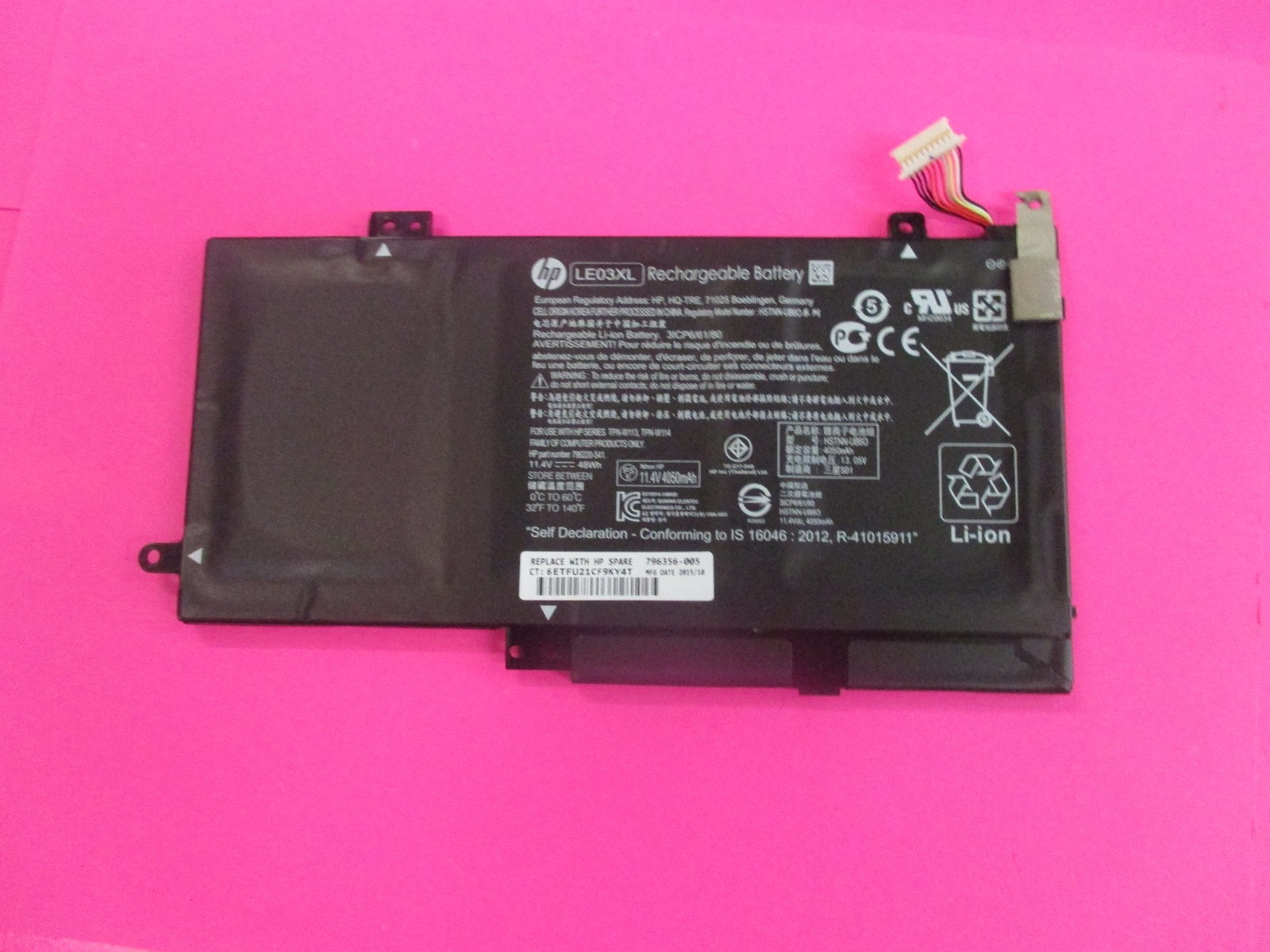 Hp X360 13 S Series Oem Original 48wh Battery 005 Le03xl 5 Hour Charge For Sale Online Ebay
