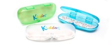 Calabria Kiddos Kids Hard Magnet Eyeglass/Sunglasses Case 3 BRIGHT COLOR OPTIONS