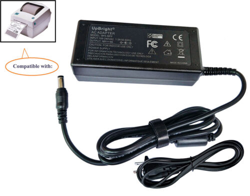 AC Adapter For Zebra ZP450 ZP500 ZP505 ZP550 Label Printer 24V 2.5A Power Supply - Afbeelding 1 van 6