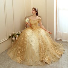 Summer Women Wedding Dress Art Exam Solo Student Performance Costume Gown Dress