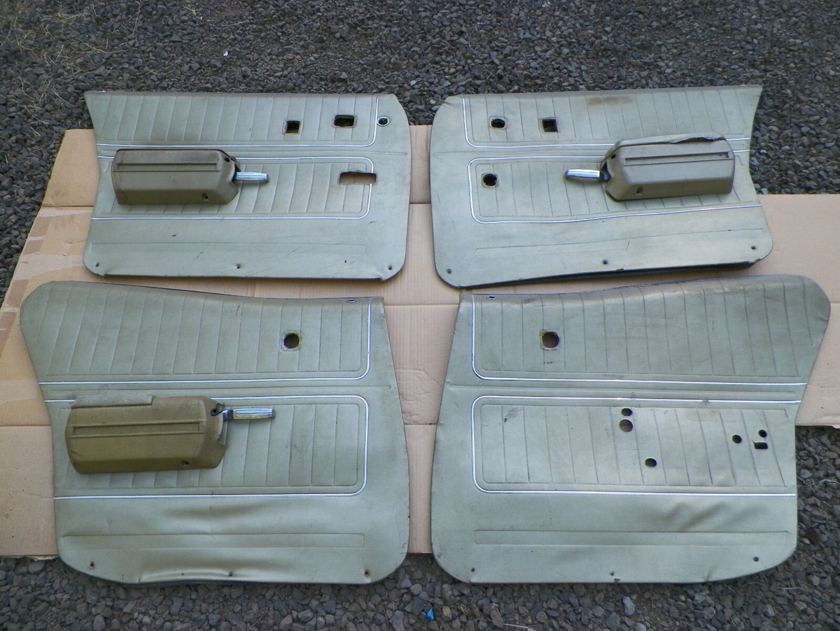 1968 Pontiac Catalina Ventura 4 Door Interior Door Panel parts