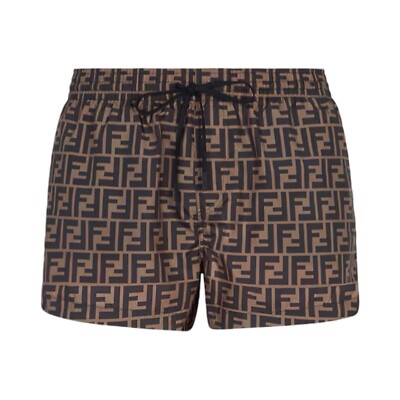 fendi mens swim trunks