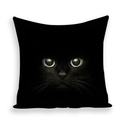 Kissenbezug Kissenbezug Katze 45x45 cm 