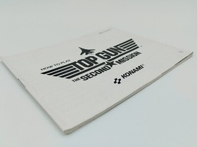 Top Gun Second Mission + Notice / Nintendo NES / PAL B / FAH-1