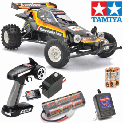 Tamiya Hornet 58336 Kit Bundle, Radio, Battery BEST DEAL! W