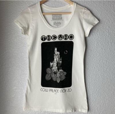 The Who Shirt Cow Palace Nov 20th 1978 Womens XL Retro White T-shirt