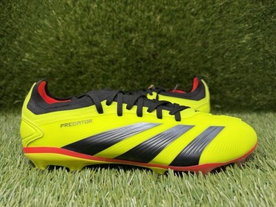 adidas Mens 9 PREDATOR 24 PRO FIRM GROUND SOCCER CLEATS Solar