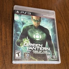 Green Lantern: Rise of the Manhunters Sony PlayStation 3 CIB PS3