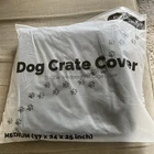 FurDreams Medium Durable Dog Crate Cover Grey 37 X 24 x 25 “ New In Bag