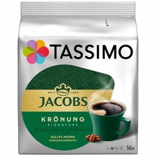 Tassimo Jacobs Krönung, Rainforest Alliance Vérifié, 16 T-Discs