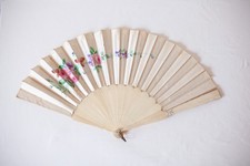 无品牌象牙老式手工风扇| eBay