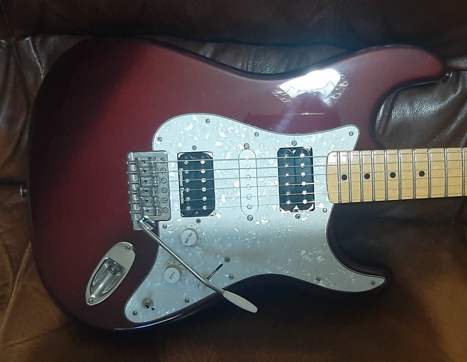 Fender MIM Stratocaster Seymour Duncan  59NJ, & JBJ Humbuckers & 80 Fen USA SC 3