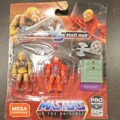 MEGA Construx Probuilders He-Man vs Beast Man Set 44 pcs Masters of the Universe