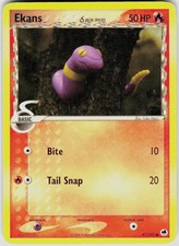 POKEMON EKANS Δ 47/101 DRAGON FRONTIERS HP on eBay