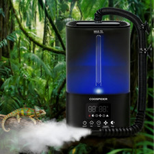 Reptile Fogger Humidifier, Automatic Humidifiers for Reptiles Tank, Terrarium