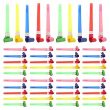 50 Pcs Party Whistle Toy Blowing Toys for Kids Birthday Whistles