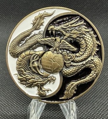 US Marines Embassy Security MSG Attach Shengyang China Challenge Coin