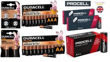 Duracell CR2032, Plus AA 150 % AAA 100%, SIZE C 100%, Procell AA AAA Batteries